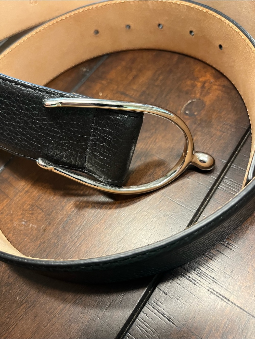 Phineas Cole by Paul Stuart Stirrup Buckle Belt